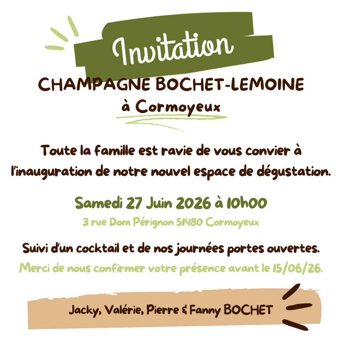 bochet pop up